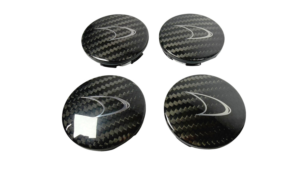 MCLAREN P1 MSO REAL GLOSS CARBON CENTRE CAPS 11B1654RP