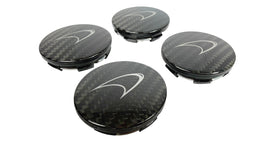 MCLAREN P1 MSO REAL GLOSS CARBON CENTRE CAPS 11B1654RP