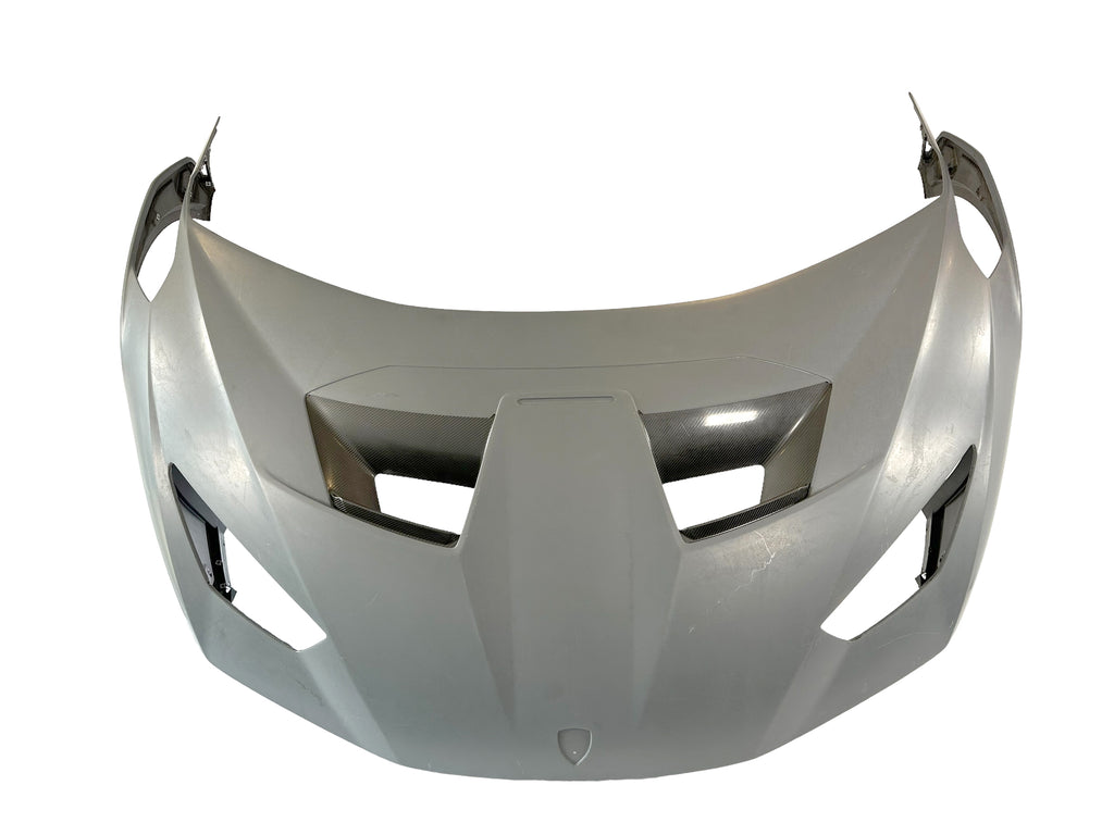 LAMBORGHINI HURACAN STO FRONT BONNET GLOSS CARBON DUCT 4T3823021JGRU