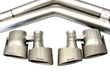 Load image into Gallery viewer, BENTLEY BENTAYGA V8 AKRAPOVIC TITANIUM SPORTS EXHAUST SYSTEM 36A253601E JNV253210G