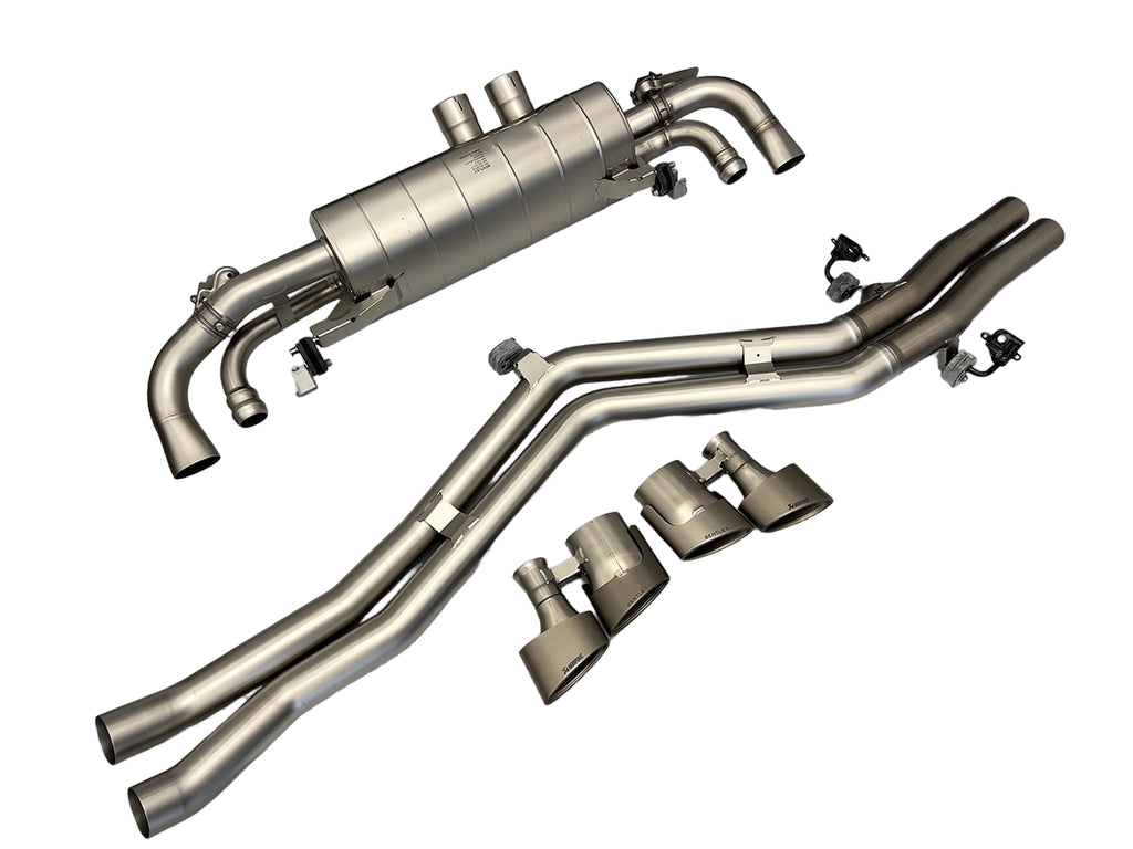 BENTLEY BENTAYGA V8 AKRAPOVIC TITANIUM SPORTS EXHAUST SYSTEM 36A253601E JNV253210G