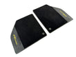 Load image into Gallery viewer, FERRARI F8 FRONT FLOOR CARPET. BLACK/ YELLOW DETAILS RHD