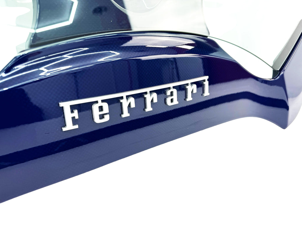 FERRARI 488 PISTA SPIDER CAPRISTO VISUAL GLASS CARBON ENGINE COVER
