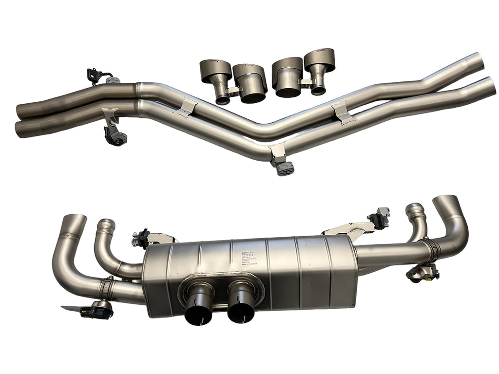 BENTLEY BENTAYGA V8 AKRAPOVIC TITANIUM SPORTS EXHAUST SYSTEM 36A253601E JNV253210G