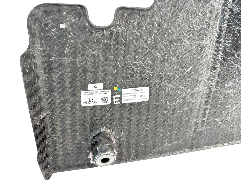 FERRARI 812 COMPETITIZONE CENTRE CARBON ENGINE COVER 80173300