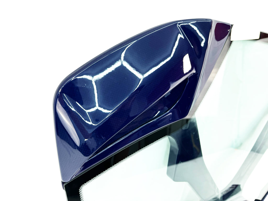 FERRARI 488 PISTA SPIDER CAPRISTO VISUAL GLASS CARBON ENGINE COVER