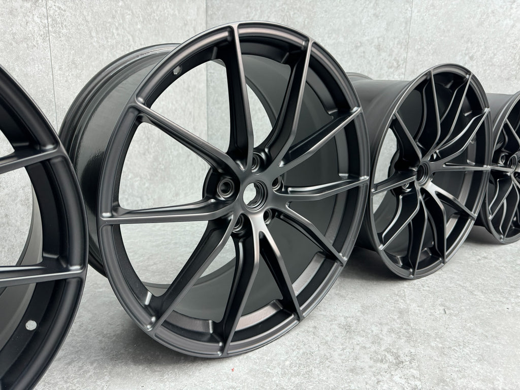 FERRARI 812 SUPERFAST 20'' MULTI-SPOKE RACING WHEEL SET BLACK 323895