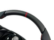 Load image into Gallery viewer, LAMBORGHINI REVULETO CARBON FIBRE LEATHER STEERING WHEEL - BLACK/RED