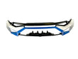 Load image into Gallery viewer, LAMBORGHINI HURACAN STO REAR BUMPER - WHITE/BLUE  4T3807166A