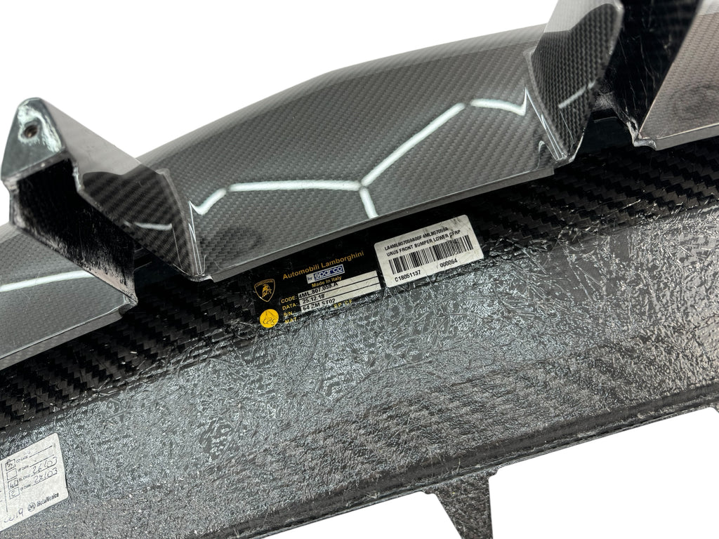 LAMBORGHINI URUS CARBON FRONT LOWER  SPOILER SPLITTER KIT 4ML807059A