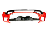 LAMBORGHINI HURACAN STO REAR BUMPER - BLACK/ ORANGE  4T3807166C