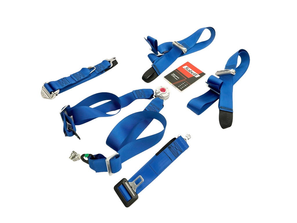 MCLAREN MSO RACING HARNESS 4 POINT SEAT BELT SET - BLUE 14NA471MP