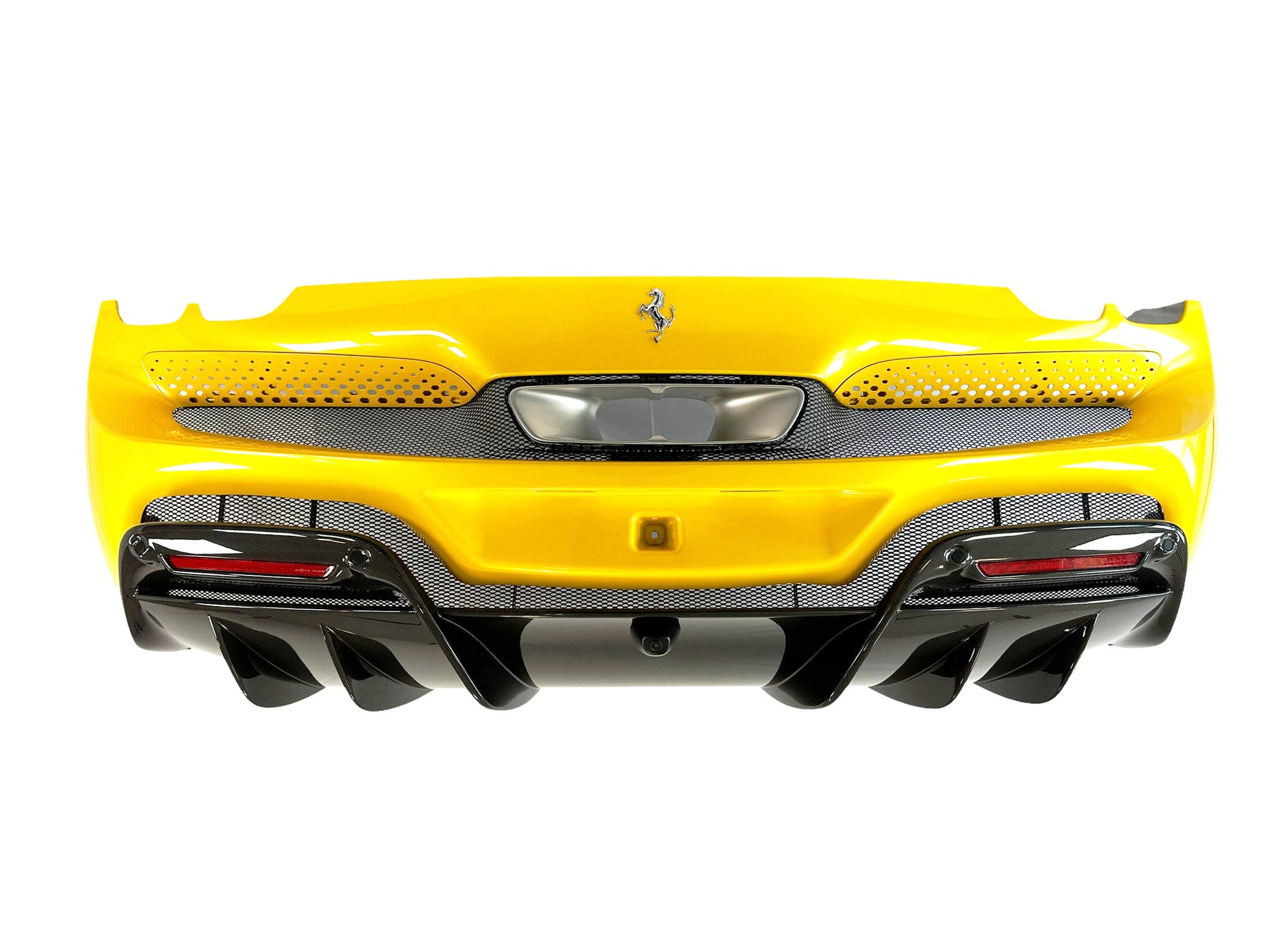 FERRARI 296 GTB/ GTS REAR BUMPER WITH CARBON REAR DIFFUSER - WITH CAME ...