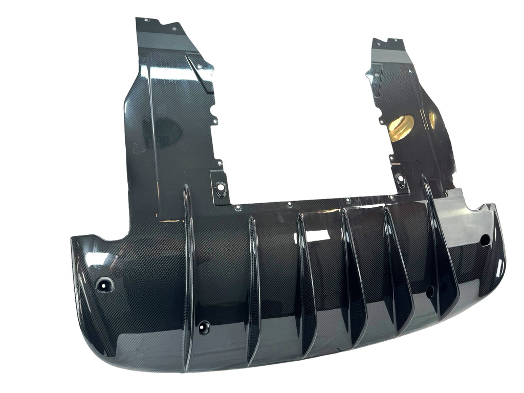 MCLAREN 765LT MSO VISIBLE CARBON REAR DIFFUSER 14AB319RP
