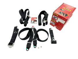 MCLAREN MSO RACING HARNESS 4 POINT SEAT BELT SET - BLACK 14NA471MP