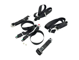 MCLAREN MSO RACING HARNESS 4 POINT SEAT BELT SET - BLACK 14NA471MP