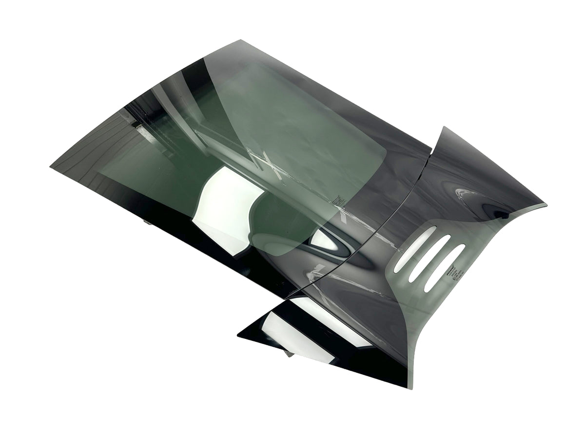 Perspecx Rear Window Mclaren MSO 765LT Rear Light Weight Perspex Window With Lower Engine C ...