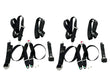 Load image into Gallery viewer, MCLAREN MSO RACING HARNESS 4 POINT SEAT BELT SET - BLACK 14NA471MP