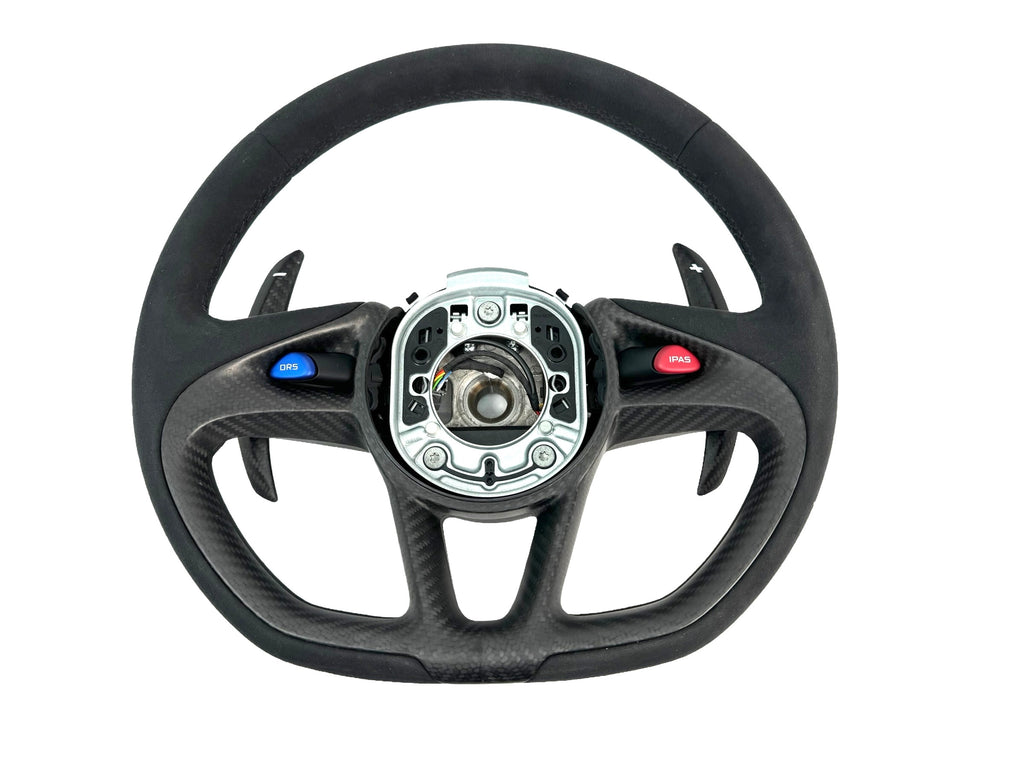 MCLAREN P1 MSO CARBON ALCANTARA/ STEERING WHEEL 121195CP-P1001AW