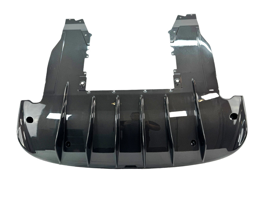 MCLAREN 765LT MSO VISIBLE CARBON REAR DIFFUSER 14AB319RP