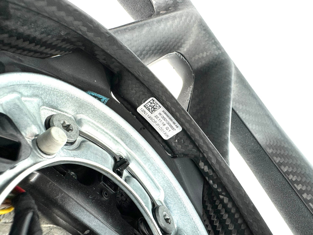 MCLAREN P1 MSO CARBON ALCANTARA/ STEERING WHEEL 121195CP-P1001AW