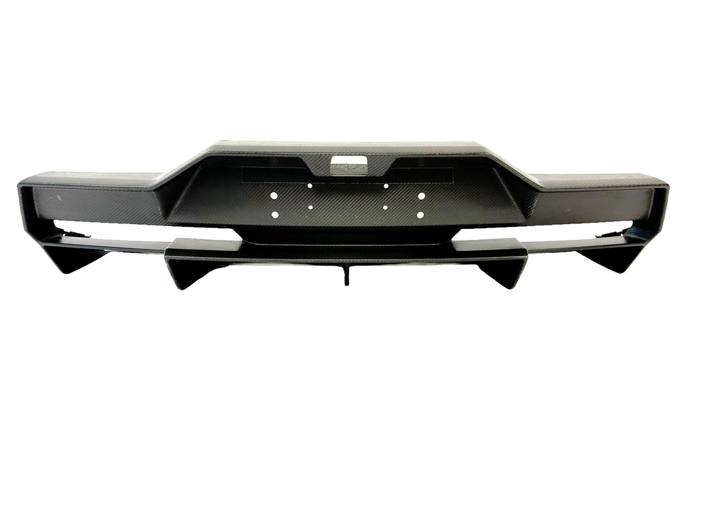 LAMBORGHINI HURACAN STO CARBON REAR DIFFUSER WITH CAMERA -  4T3825503K (MATT)