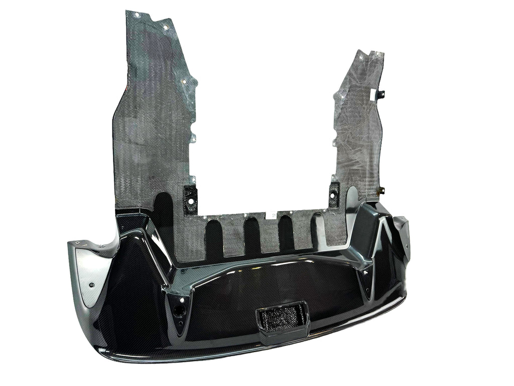 MCLAREN 765LT MSO VISIBLE CARBON REAR DIFFUSER 14AB319RP