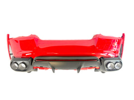 FERRARI 812 GTS REAR COMPLETE BUMPER -  ROSSO CORSA 985786085