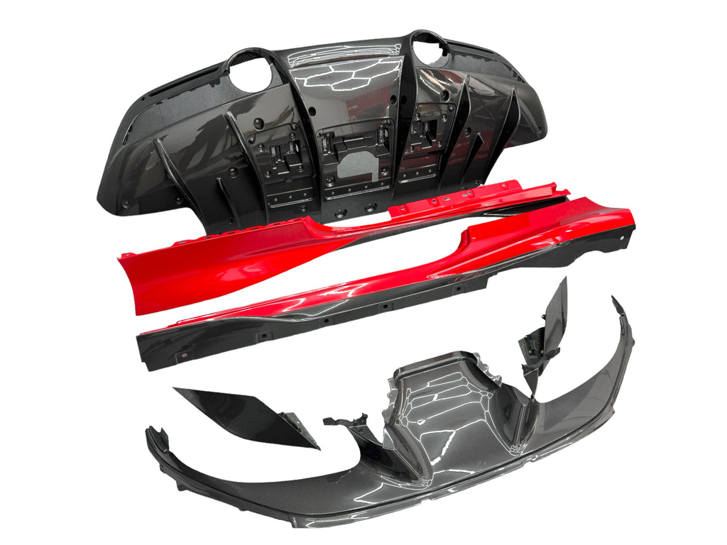 FERRARI F8 TRIBUTO/ SPIDER CARBON FIBRE EXTERIOR BODY KIT 985778808