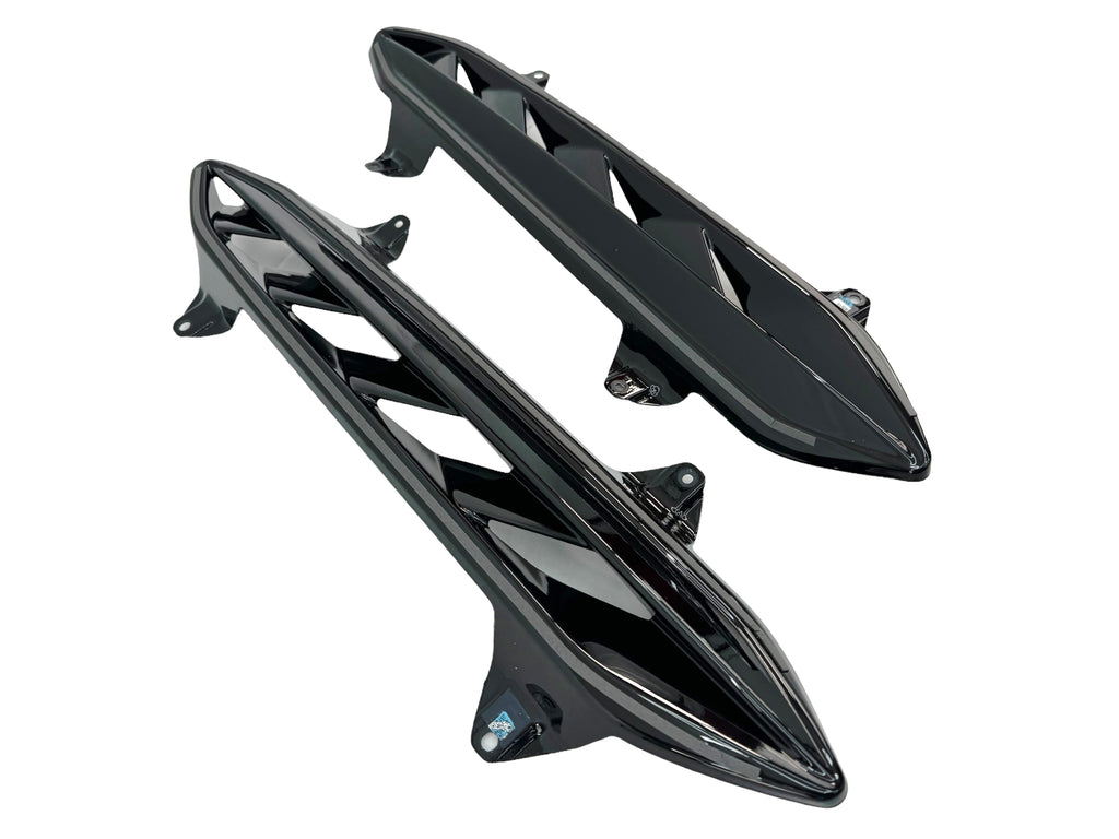 LAMBORGHINI URUS S/ PERFORMANTE FRONT BONNET GRILLS SET - SHINY BLACK 4ML823087C