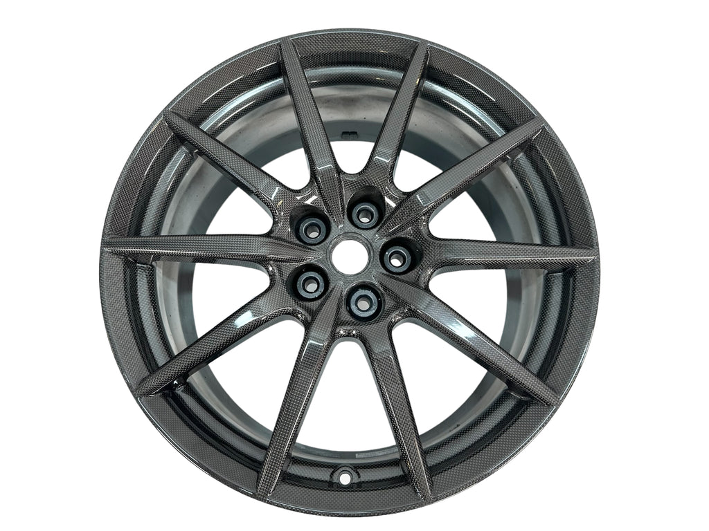 FERRARI F8/ 488 PISTA CARBON FRONT ALLOY WHEEL 866267