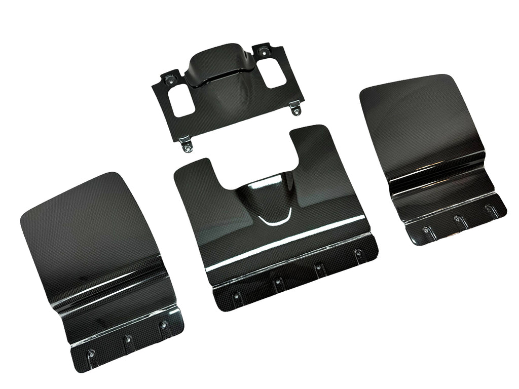Ferrari Active Diffuser Ferrari 488 Pista Carbon Active Aero Diffuser Set 772143, 786907, 7869 ...