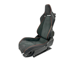 MCLAREN ARTURA LEFT COMFORT SEAT/ BLACK ALCANTARA/ RED