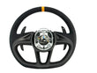 Load image into Gallery viewer, MCLAREN SENNA  MSO ALCANTARA W/ ORANGE 12 O&#39;CLOCK RING STEERING WHEEL 15NA100CPP