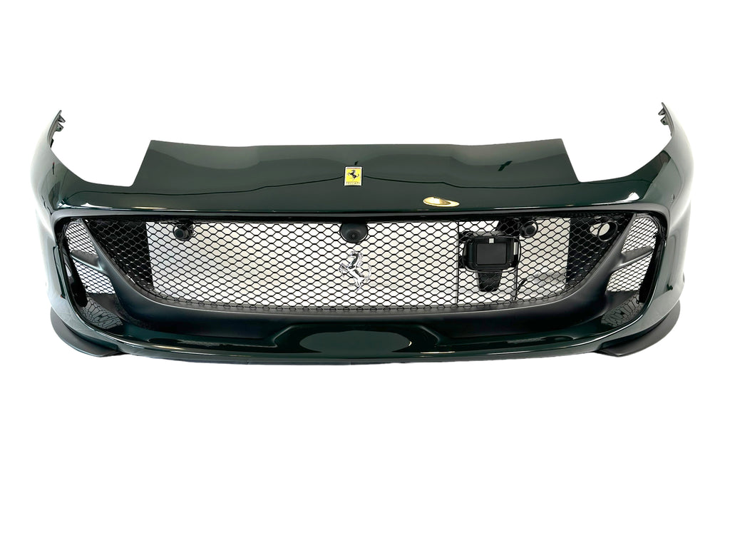 FERRARI 812 SUPERFAST/ GTS FRONT COMPLETE BUMPER - VERDE SCURO 985753436