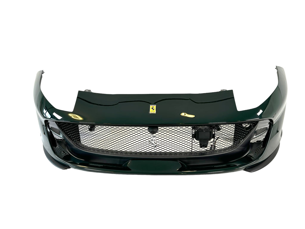 FERRARI 812 SUPERFAST/ GTS FRONT COMPLETE BUMPER - VERDE SCURO 985753436