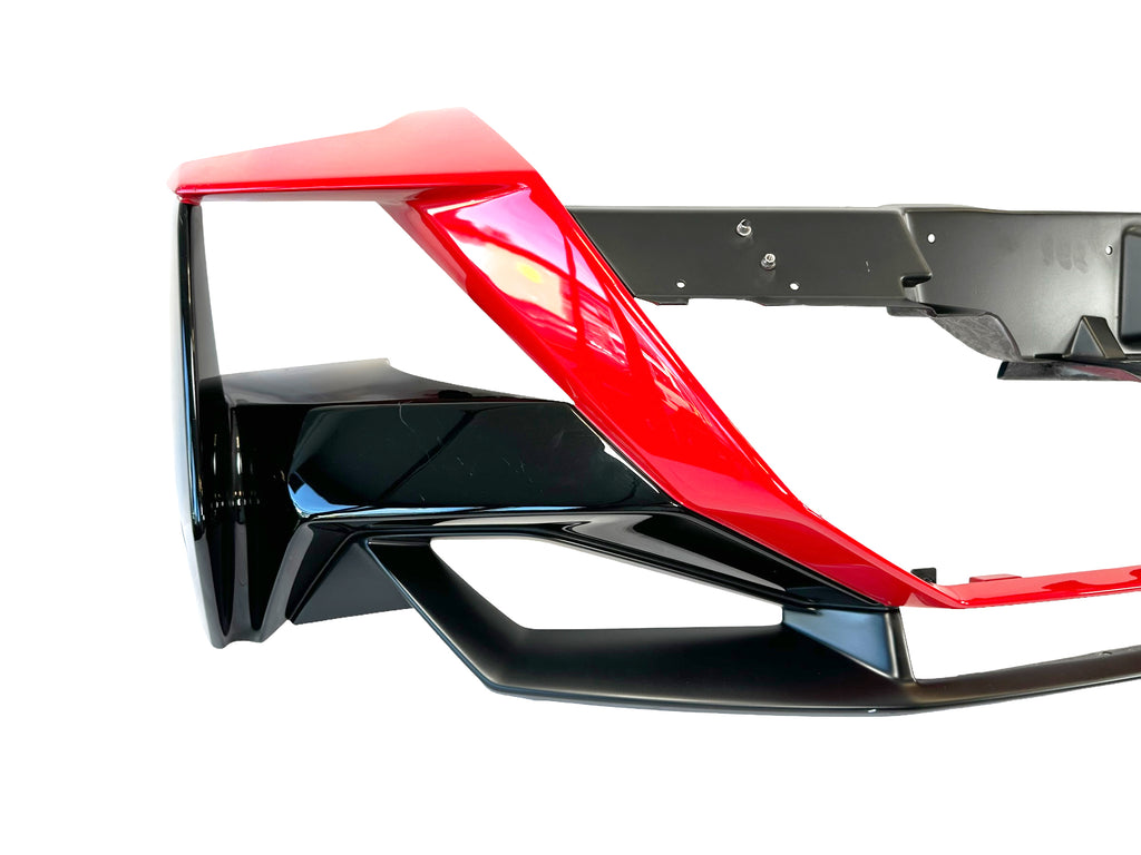 LAMBORGHINI HURACAN STO REAR BUMPER - BLACK/ RED 4T3807166B