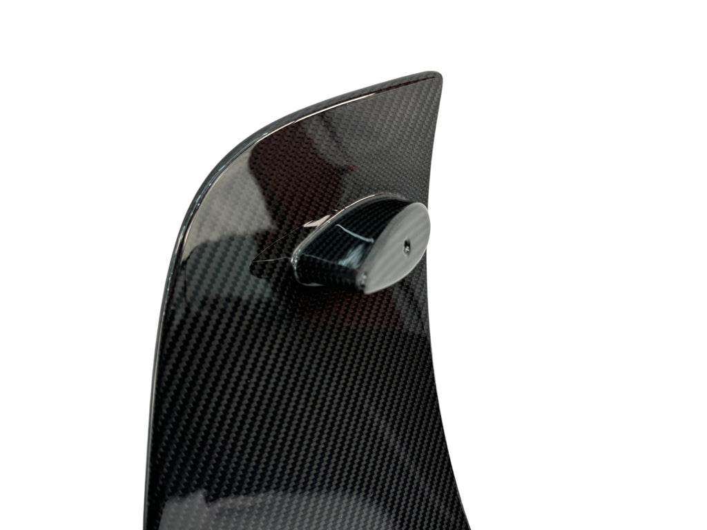 PORSCHE 918 CARBON WIESSACH REAR BUMPER SIDE AIR DEFLECTOR PLATE (PAIR) 91850572