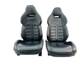 FERRARI F12 COMFORT DAYTONA ELECTRIC SEATS BLACK/ RED - RHD