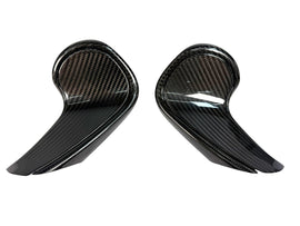 MCLAREN P1 GLOSS CARBON WING MIRROR ARMS COVERS 12A3466CP