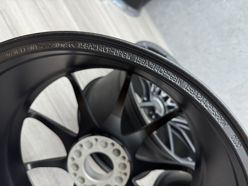 MCLAREN SENNA SUPERLIGHT WHEELS (STEALTH GREY) 15BA214CP 15BA215CP