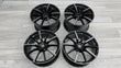 Load image into Gallery viewer, ASTON MARTIN VANTAGE LIGHT WEIGHT 20" 10 SPOKE WHEELS BLACK/ MACHINE KY53-9965G-7A