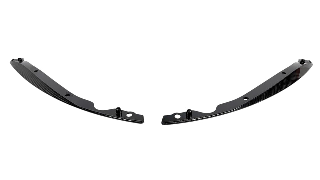 JAGUAR F-TYPE X152 SVR CARBON FRONT BUMPER SPOILER SET T2R12728/ T2R12729