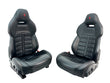 Load image into Gallery viewer, FERRARI F12 COMFORT DAYTONA ELECTRIC SEATS BLACK/ RED - RHD
