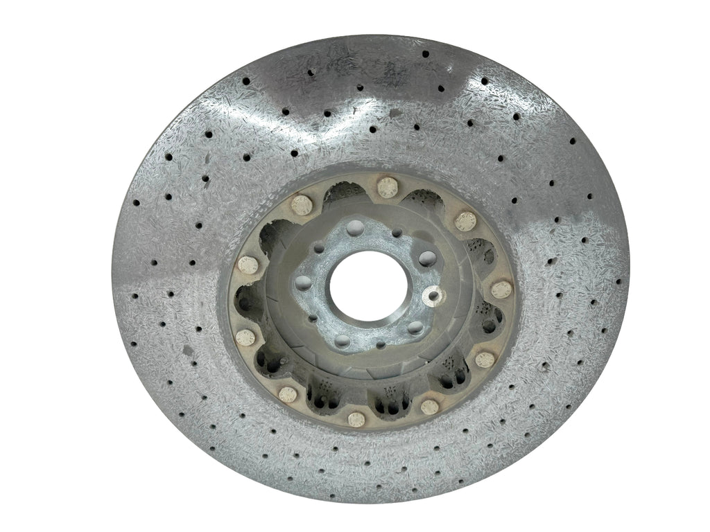 FERRARI F12 FRONT RIGHT CERAMIC ROTOR 274334 (USED)