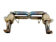 Load image into Gallery viewer, FERRARI 458 SPECIALE INCONEL REAR X Pipe EXHAUST- VALVED by BROOKE RACING
