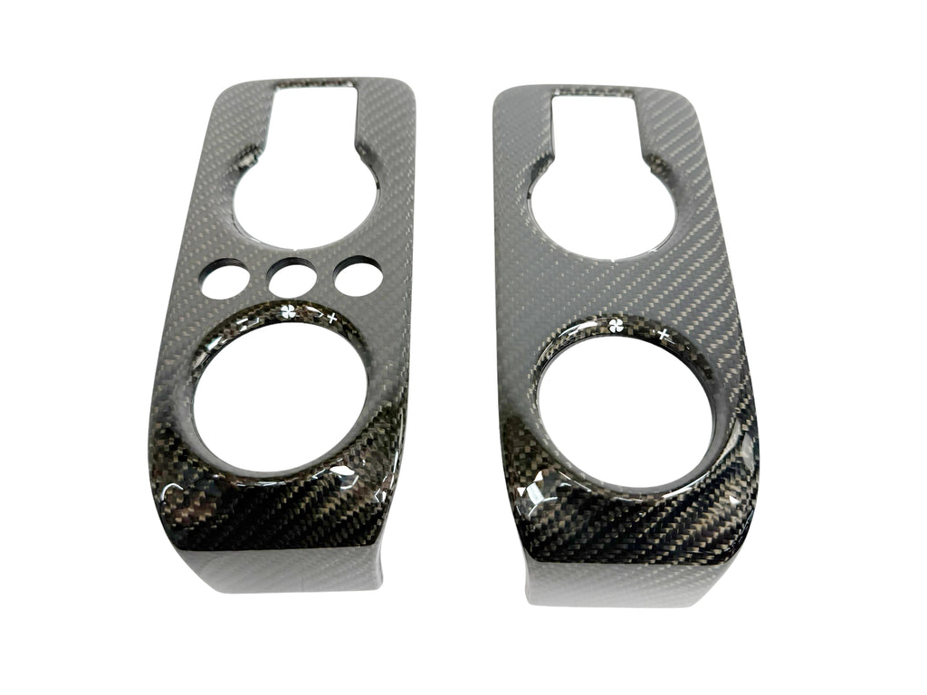 MCLAREN 650S/ 675LT MSO CARBON CLIMATE CONTROL COVERS SET 11M1110CP 11M1111CP