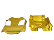 Load image into Gallery viewer, MCLAREN 675LT MSO GOLD  EXHAUST HEAT SHIELD SET 11E0195RP 11E0194RP