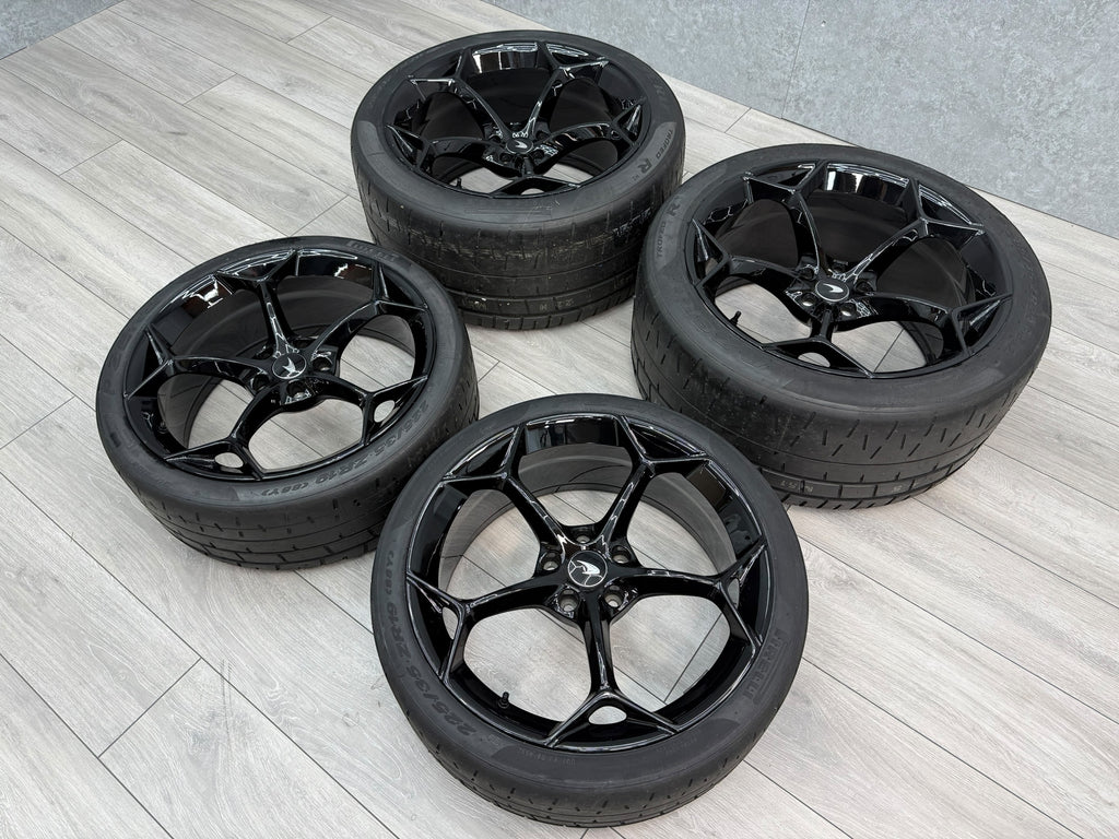 MCLAREN 600LT FORGED 5 SPOKE MSO WHEELS WITH TROFEO R TYRES