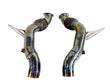 Load image into Gallery viewer, CAPRISTO FERRARI F8 CAT DELETE PIPES (with Heat Blankets) 02FE12303010